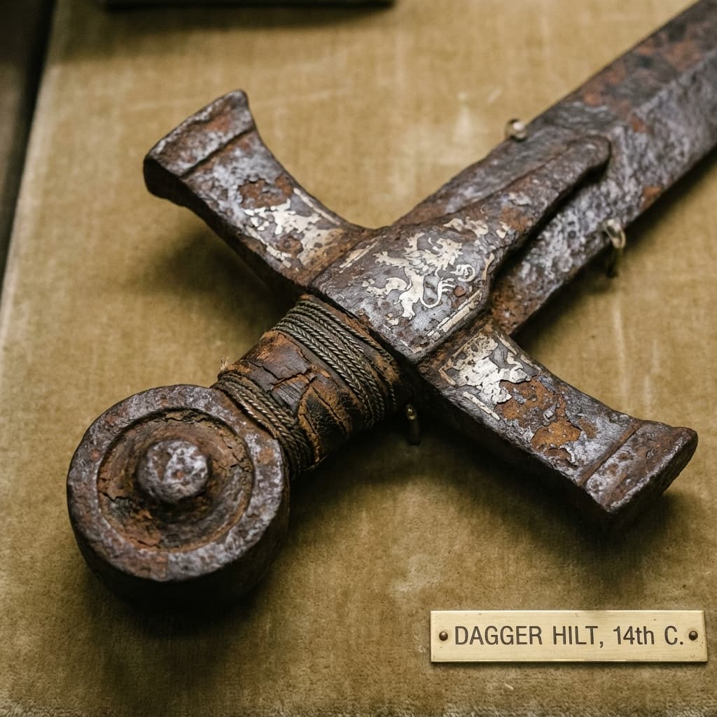 Medieval Knight Dagger - View 2